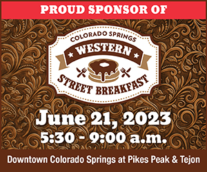 Proud Sponsor of Colorado Springs Western Street Breakfast June 21, 2023